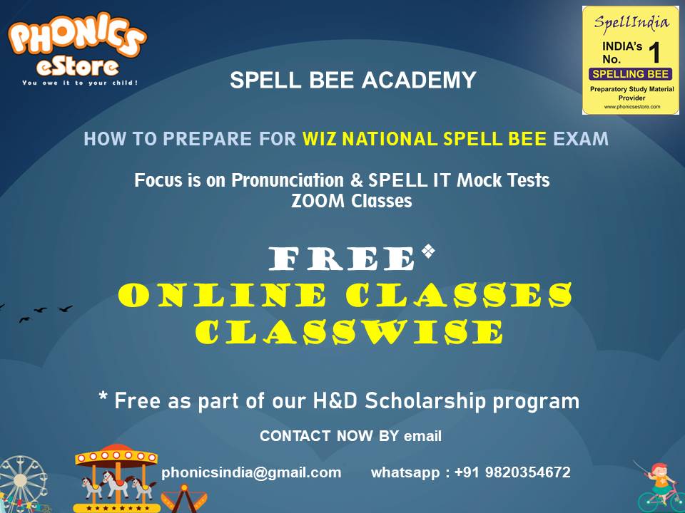 WIZ National Spell Bee WIZARD Spelling Bee National Level Exam Books